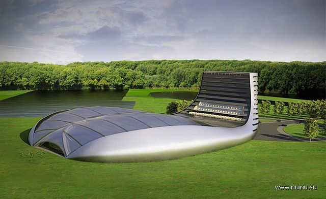 Самый большой крытый гольф-центр в мире (6 фото)