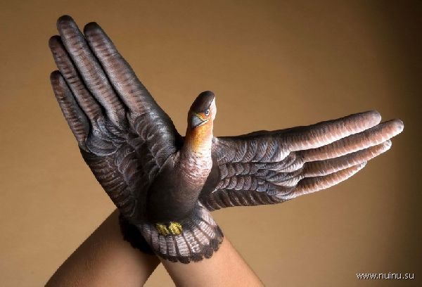 Фингер-арт. Руки как объект искусства. (44 фото)