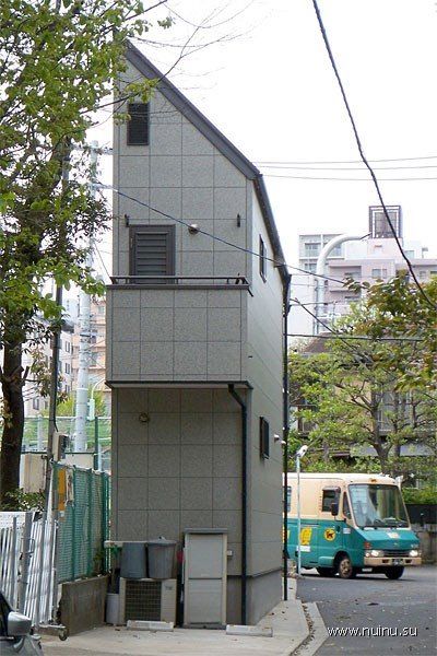 Самые узкие дома Японии (25 фото)