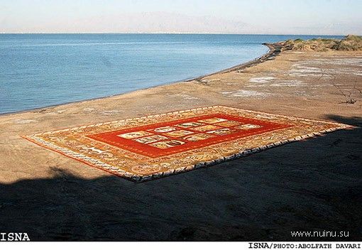 Самый большой ковер из песка (16 фото)